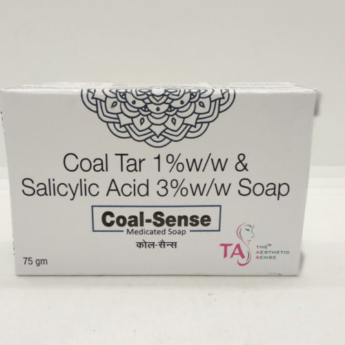 Coal tar 1%, Salicylic Acid 3% Soap - The Aesthetic Sence