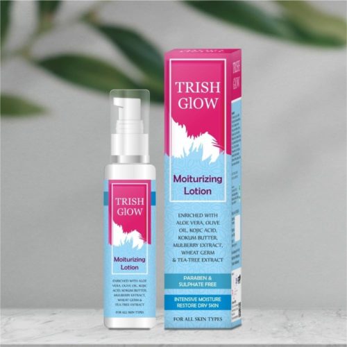 Trish Glow Moisturizing Lotion | Skin Care Derma PCD Companies in Mohali India - TAS - The Aesthetic Sense